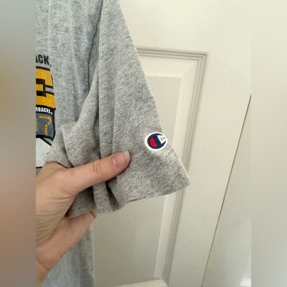 Champion Mizzou vs Arkansas Cotton Bowl 2008 Game T-Shirt Tee Size Medium - Picture 5 of 6